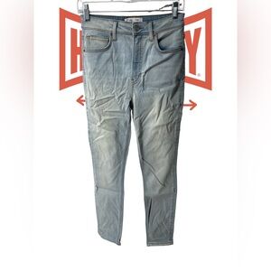 Reformation Men's Faded Blue Skinny Jeans